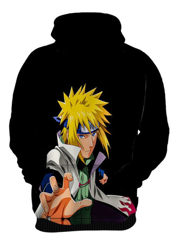 Blusa De Frio Moletom Kurama Naruto Anime Mangá Desenho 01